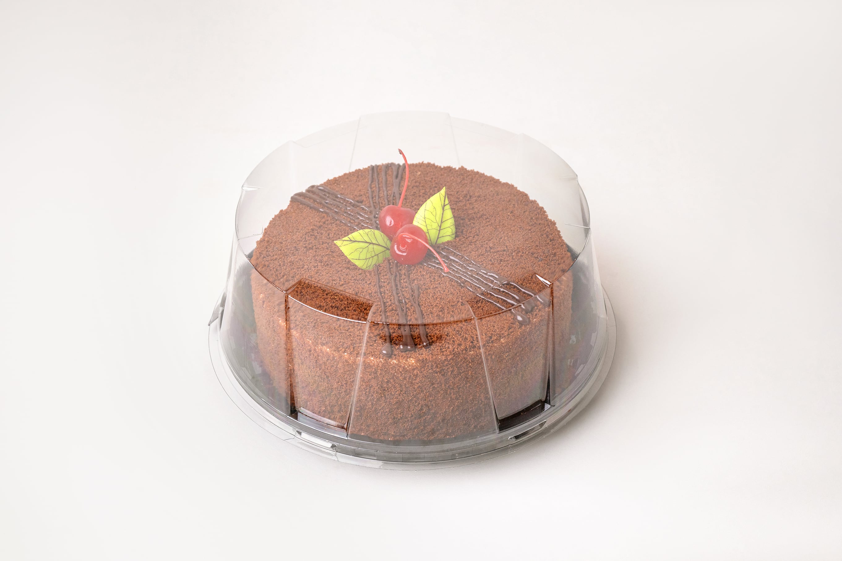 Chocolate Honey Cherry Round Cake