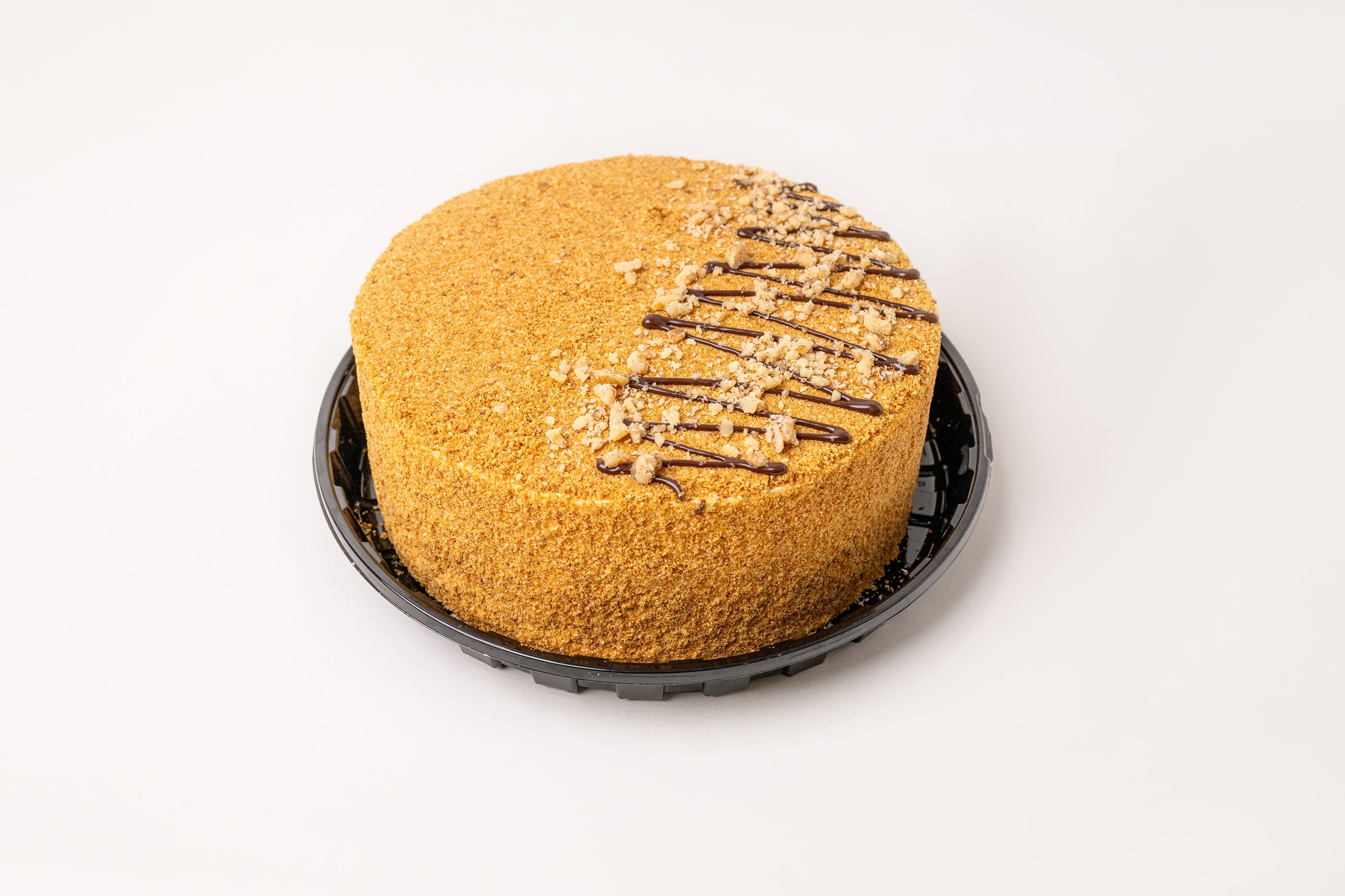 Honey Walnut Round Cake