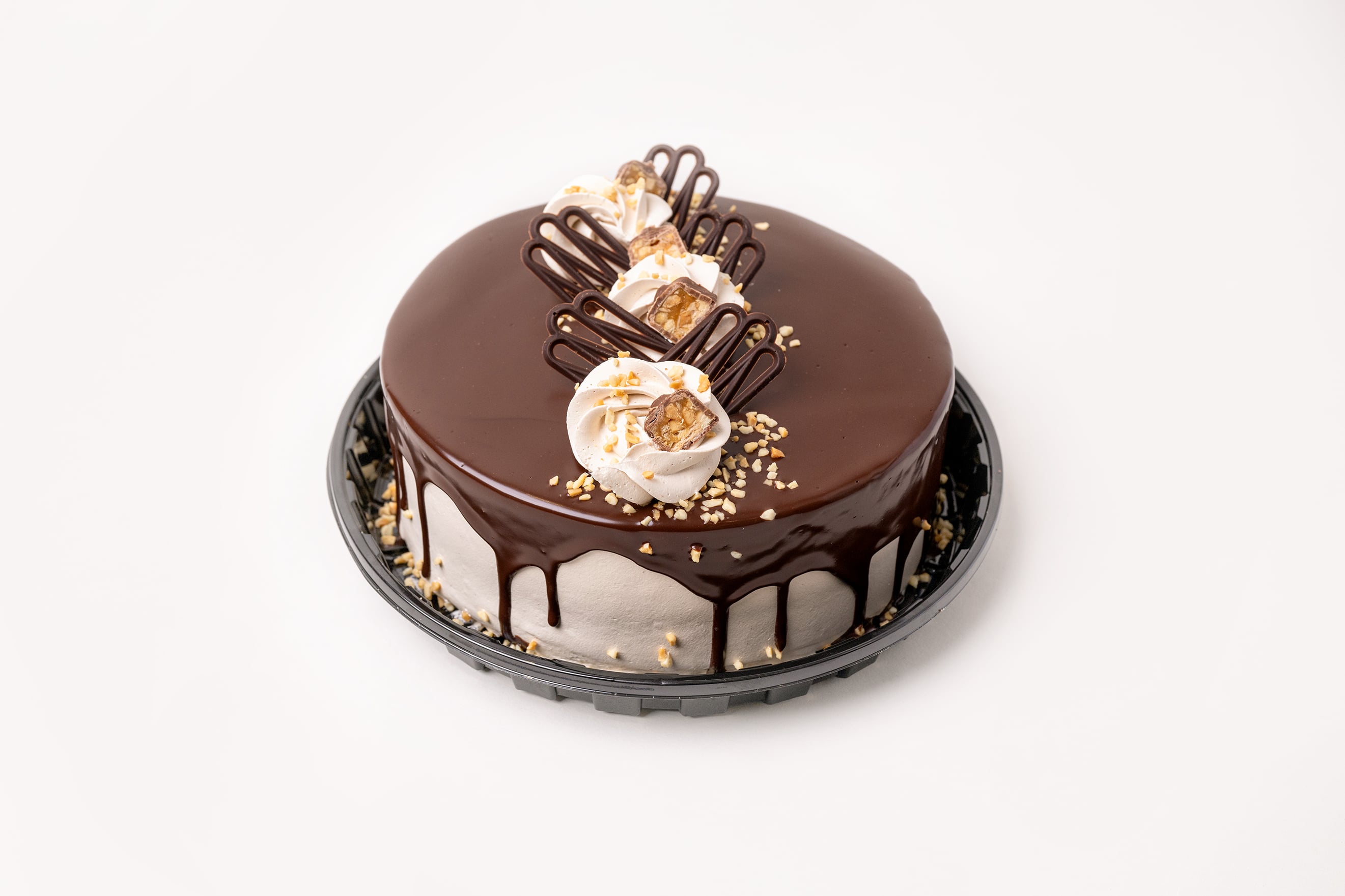 Snickers Round Cake