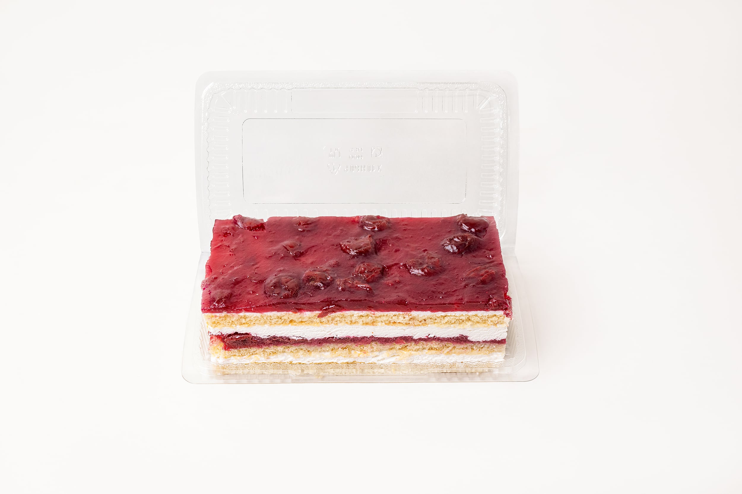 White Forest Slab Cake